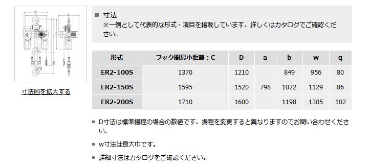 ER2大容量KITO电动葫芦1