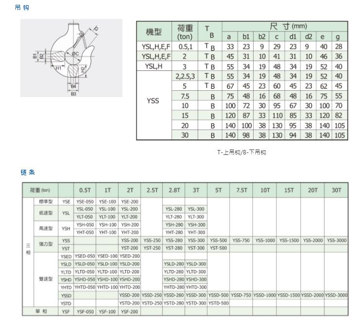 台湾黑熊电动葫芦